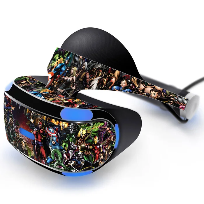 В Высокое качество Новые кожи Стикеры для sony PS4 VR наклейка