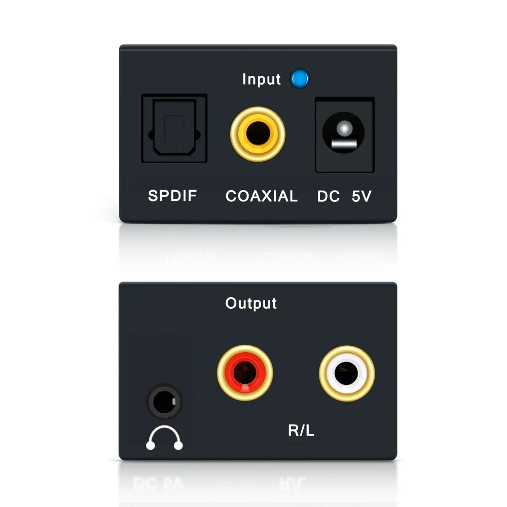 Digital to Analog Audio Converter Optical Cable Optical to RCA Audio Cable RCA Adapter Toslink To Analog RCA 3.5mm Jack 2.1CH Digital to Analog Audio Converter Optical Cable Optical to RCA Audio Cable RCA Adapter Toslink To Analog RCA 3.5mm Jack 2.1CH