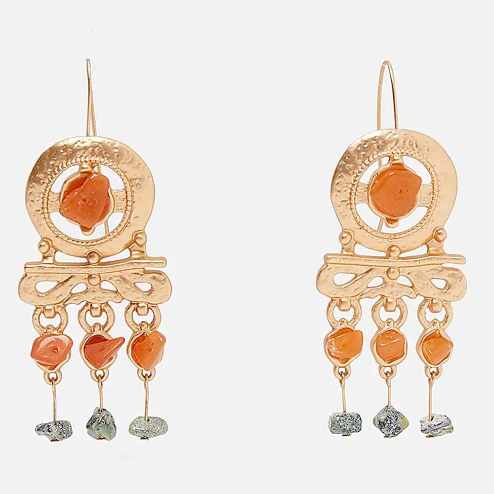 Dvacaman ZA, серьги-капли с кристаллами в виде цветов и ананаса, массивные серьги ручной работы с камнем, ювелирные изделия для свадебной вечеринки, подарки,, для девочек - Окраска металла: 8