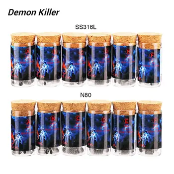 

Original 6pcs Demon Killer Flame Coil Made of SS316L /Ni80 Material for Atomizer DIY RTA/RDA/RDTA Building Ecig Rebuild Coils