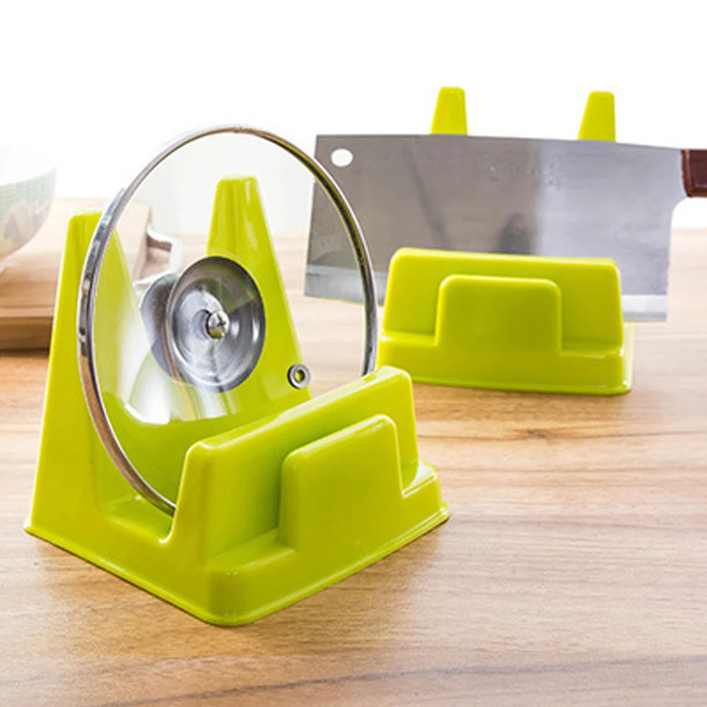 1Pcs organizer Spoon Rack Rest Pot Pan Lid Rack Stand ...