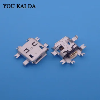 

50pcs Mini Micro USB Charging Data Sync Power Jack Port Connector for HTC ONE S S720e Z520e Z560e G23 G25 ONE X etc mobile phone
