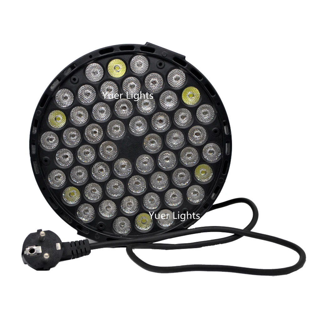 8 шт./лот 54x3 Вт Led Par Light RGBW высокомощная Светодиодная лампа DMX512 Can Disco DJ музыкальные