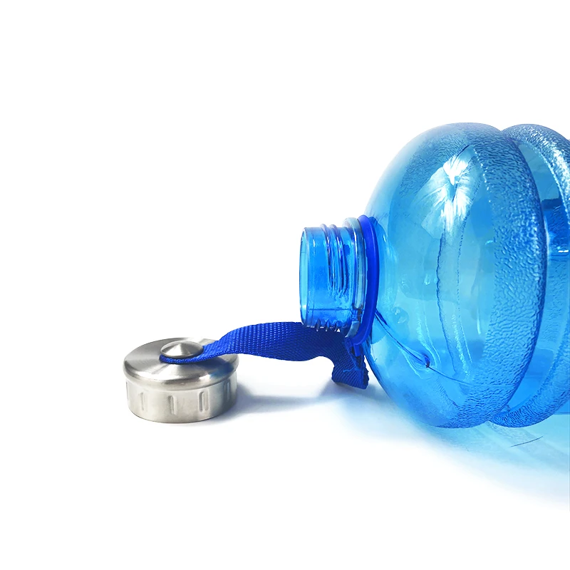 2.2L زجاجات مياه سعة كبيرة في الهواء الطلق الرياضة Gym نصف جالون اللياقة البدنية التدريب التخييم تشغيل تجريب