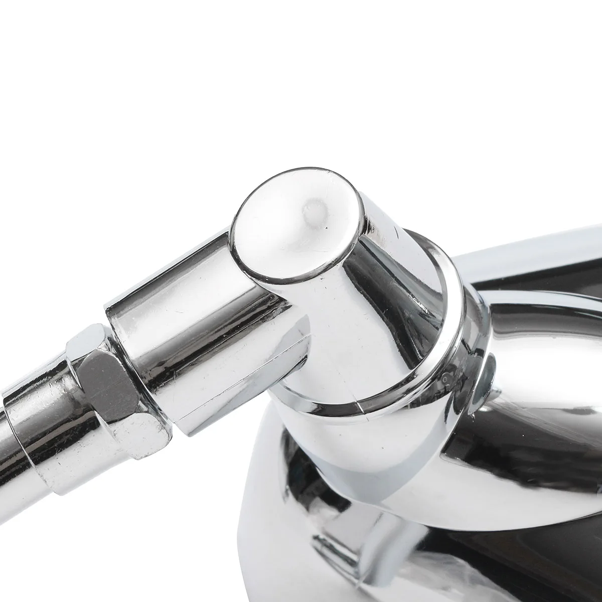 Buy 1 Pair 10mm Silver Motorcycle Motorbike Rearview Side Mirrors For Honda Kawasaki Suzuki