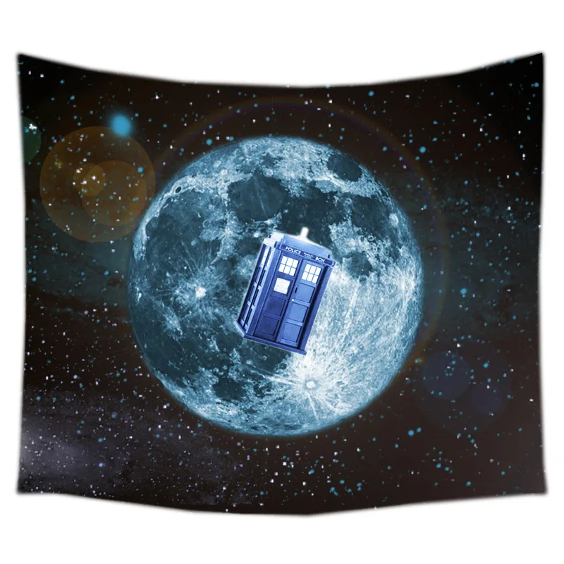 Doctor Who Tapestry Wall Hanging Customized Bedspread Bedsheets Dorm