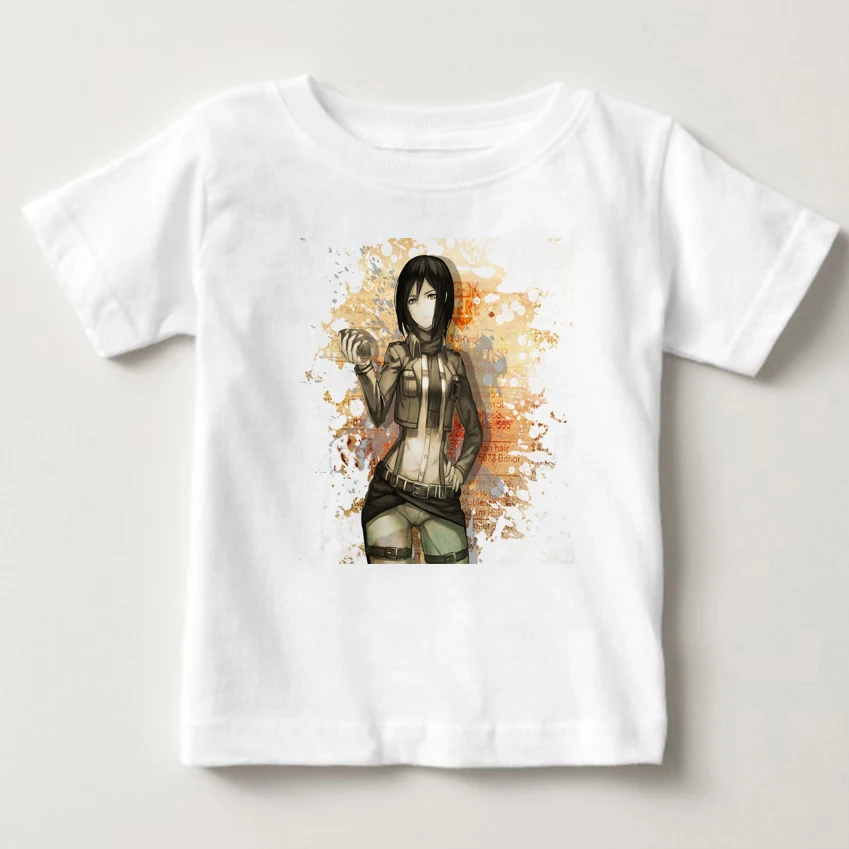 Хлопок японский аниме Атака Титанов T рубашка костюм косплей Shingeki no Kyojin мультфильм футболка тройник двусторонний принт