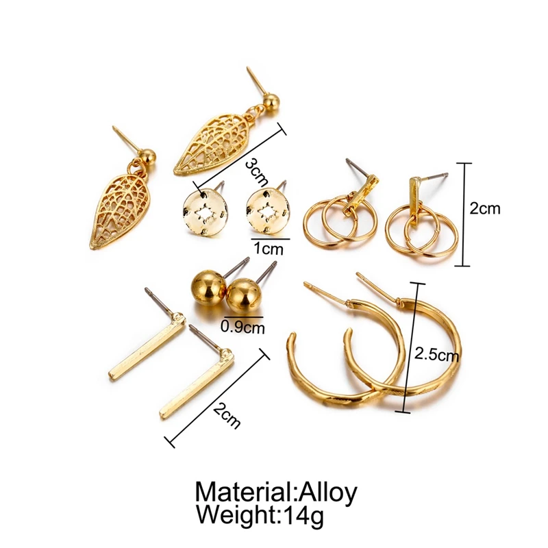 Kolczyki, серьги-кольца для женщин, новая мода, Aros, геометрические, винтажные, с ромбовидными кристаллами, большие серьги, набор,, женские богемные ювелирные изделия