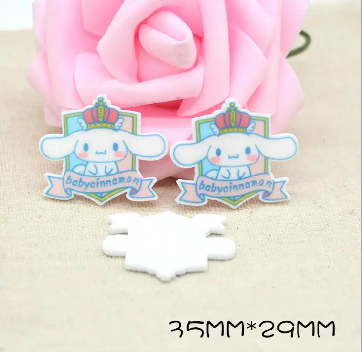 10 шт./лот кавайные плоские кабошоны из смолы с мультяшным котом каучуковые