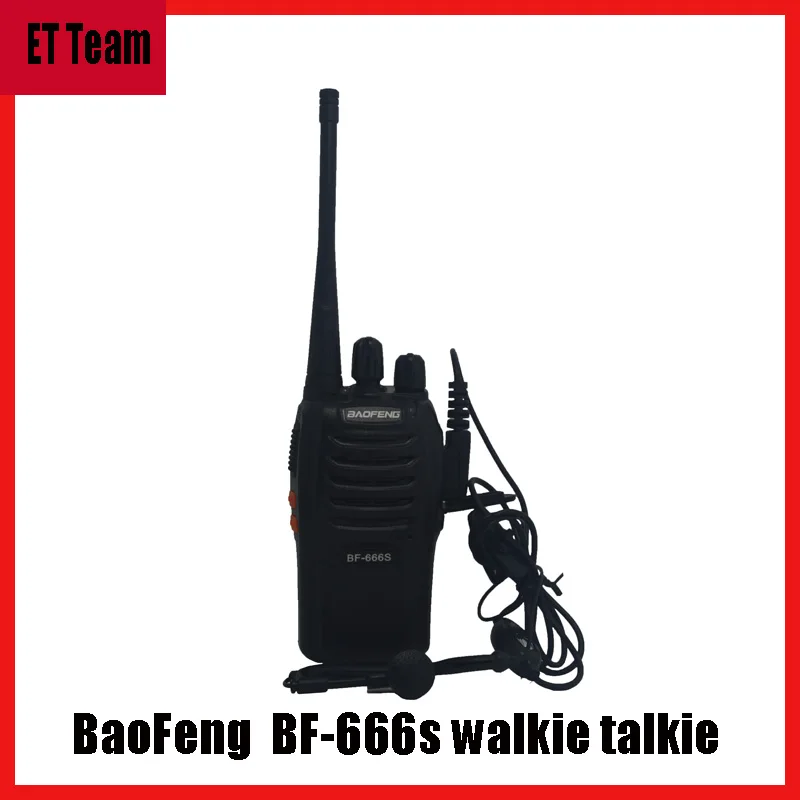 bilder für Neue Tragbare Radio baofeng BF666s BF-666S Walkie-talkie 5 Watt 16CH UHF BF 666 S Comunicador Sender Transceiver mit headset bilder für Neue Tragbare Radio baofeng BF666s BF-666S Walkie-talkie 5 Watt 16CH UHF BF 666 S Comunicador Sender Transceiver mit headset