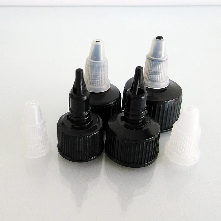 Plastic Bottle Bottle cap,18mm 20mm 24mm 28mm twist off cap for PE/PET bottle,twist cap,Hair Gel Black Cap25pcs/lot