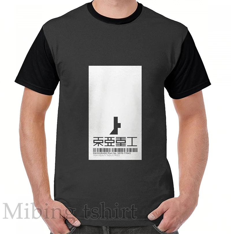 

Funny print men t shirt women Tops tee TOA Heavy Industries - Synthetic Inversion Shirt Graphic T-Shirt O-neck tshirts