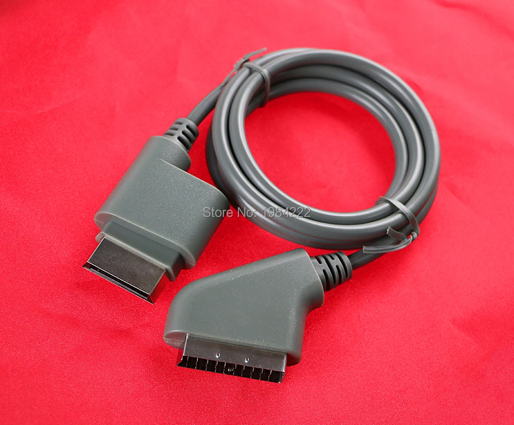OCGAME di Alta qualità 1.8 M 6ft Scart RGB HD TV Audio Video cavo AV per xbox 360 XBOX 360