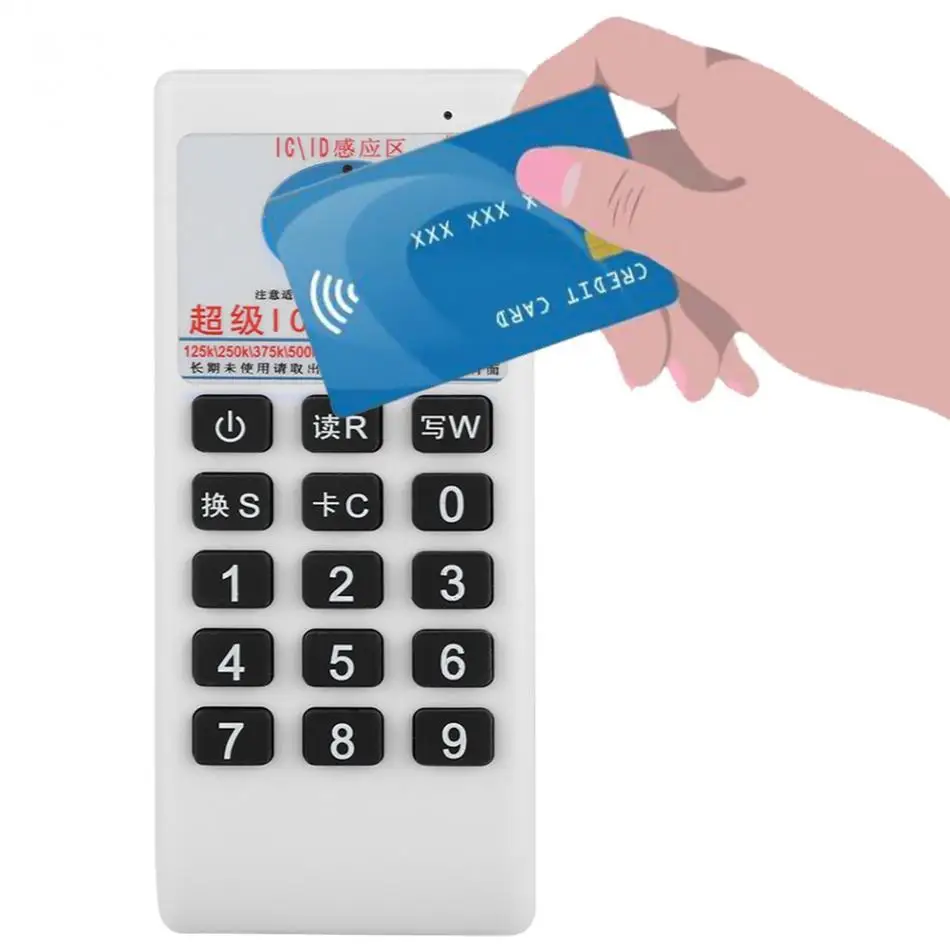 Ручной RFID IC/ID Card Дубликатор с индикатором Дубликатор 125 кГц 13,56 МГц 2019 Новый