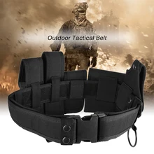 / Outdoor Tactical Belt Hunting Mollle Bags Tactical Belt Holster Security Military Duty Utility Belt with Pouches Holster Gear