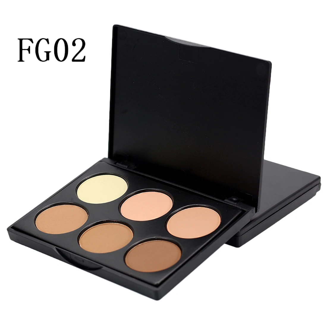 

6 color palette contour highlighter bronze beauty toner makeup powder concealer repair capacity powder facial powder