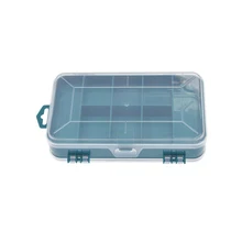 Прочный 13 слотов двухсторонний пластиковый ящик для инструментов винты гайка рыболовные ювелирные изделия держатель бусин электрик ящик для хранения комплект для органайзера