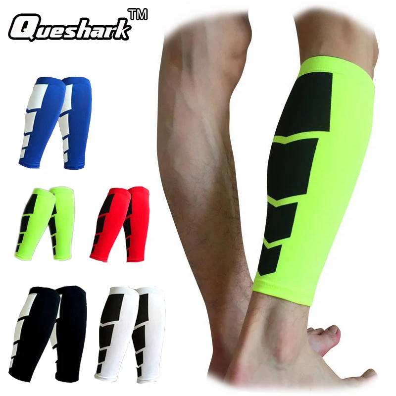 1 Pair Cycling Leg Warmers Compression Shin Guard Running Leg Sleeve Football Leggings Basketball Calf Sleeves Sports Safety