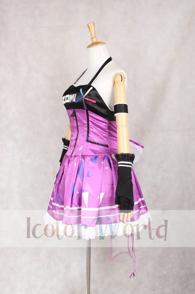 Love Live! Косплей костюм Nozomi Tojo с приложением для фестиваля школьного идола|cosplay