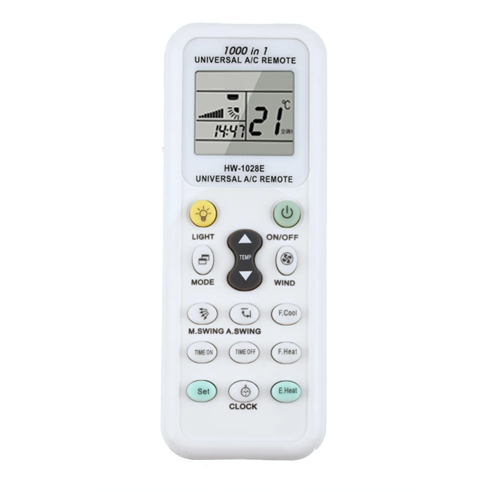 

ALLOYSEED Universal LCD A/C Muli Low Power Consumption Air Condition Remote Control for Aircon 1028E NI5L Remote Controller