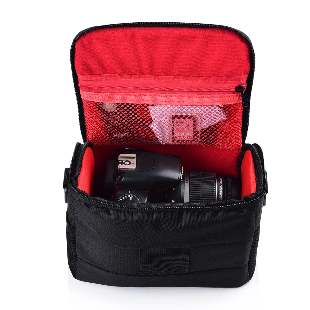 Водонепроницаемый Камера сумка Фото сумка с наплечной лямкой для Canon EOS 1300 200D Nikon sony FujiFilm Olympus Panasonic DSLR Камера s