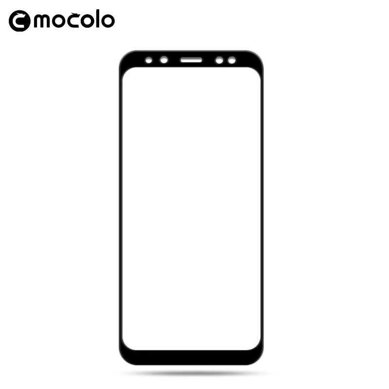 

for Samsung A8 2018 Screen Protector Mocolo A8 Full Cover 9H Tempered Glass for Samsung Galaxy A8 Plus 2018 Screen Protector