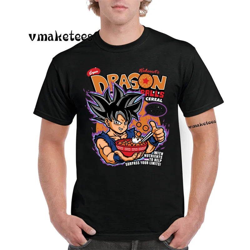 Dragon Ball Z GT Супер Saiyan Сон Гоку Вегета аниме футболка с коротким рукавом o-образным