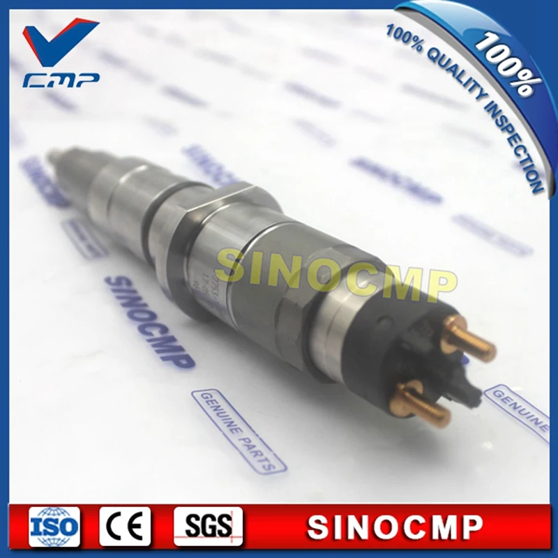 Engine Injector Nozzle 6745-11-3100 Bosch 0445 120 236 For Komatsu PC350-7 6D114 (4)