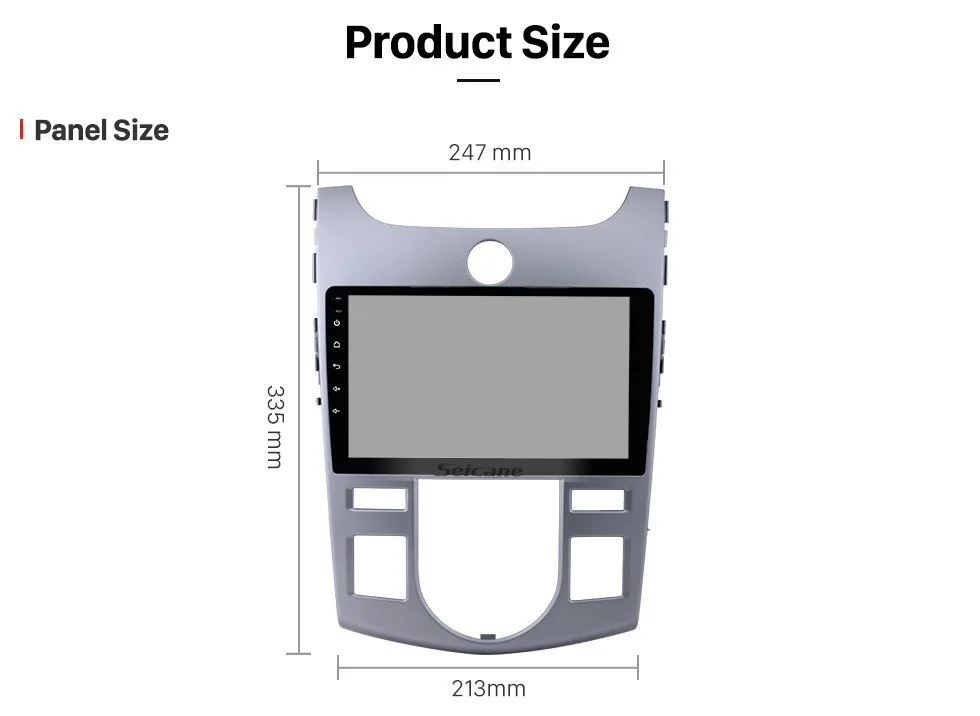 Excellent Seicane Android 8.1 9 Inch 2Din Car Radio Tochscreen GPS Multimedia Player Head Unit For KIA Forte(AT) 2008 2009 2010 2011 2012 17 Excellent Seicane Android 8.1 9 Inch 2Din Car Radio Tochscreen GPS Multimedia Player Head Unit For KIA Forte(AT) 2008 2009 2010 2011 2012 17