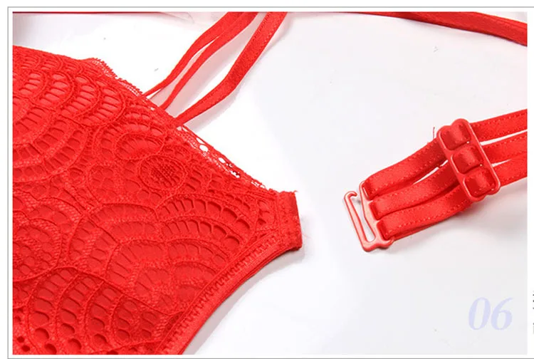 Lace Bra Large Size Women Front Closed Plus Size Bra  Women Push Up Bra Beauty Back No Rims Plus Size Bralette Bra9