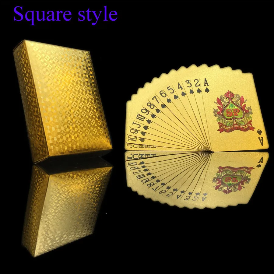 Игральные Карты Золотые Купить