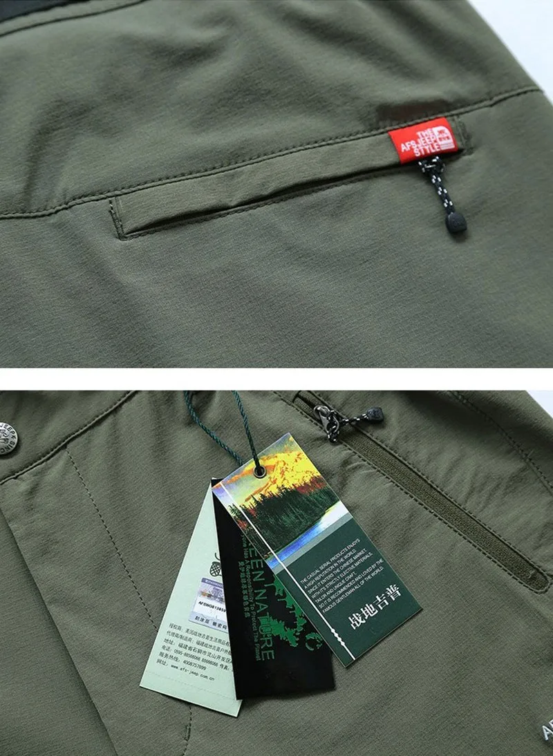 2016 Mens Brand-Clothes AFS JEEP XXXXL Quick Dry Pants Ourtdoor Waterproof Straight Loose Trousers Plus Size Casual Long Pant (16)
