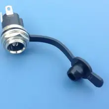10 шт. DC-025M DC розетка с водонепроницаемой крышкой DC025 DC025M 5,5* x мм