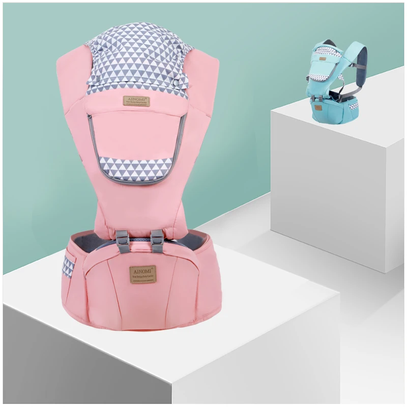 Ainomi Porte Bebe Ergonomique Sac A Dos Pour Nouveau Ne Prevention Des Jambes De Type O Echarpe Kangourou Aliexpress