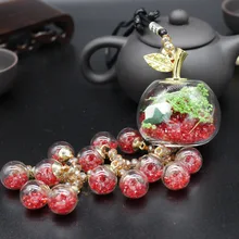 Украшение автомобиля подвеска автомобиль Зеркало заднего вида кулон зеркало очаровательный со стразами подвесное украшение С кристалалми и стразами очаровательные