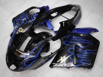 

Fairing Kits CBR 1100 XX 1996 - 2005 Black Blue Flame Body Kits CBR1100 XX 2003 Body Kits BLACKBIRD 1998