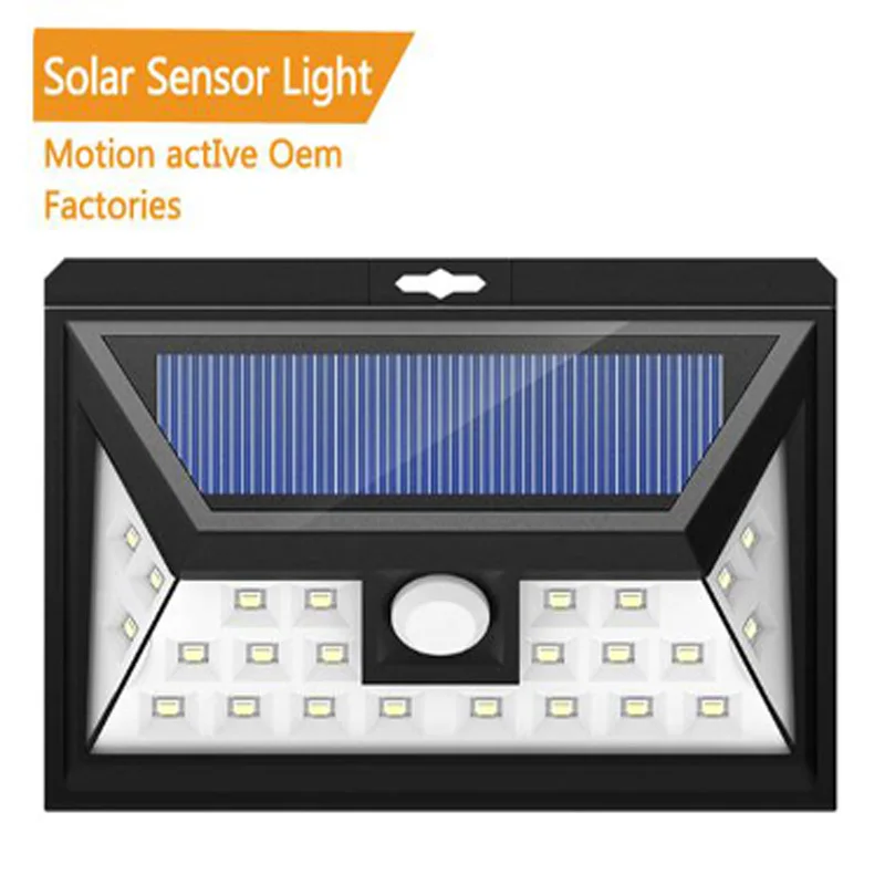 

Solar Lamp 24LED PIR Motion Sensor Lamp Outdoors IP65 Waterproof Solar Garden Lights Emergency Security Light Solar Wall Lamp