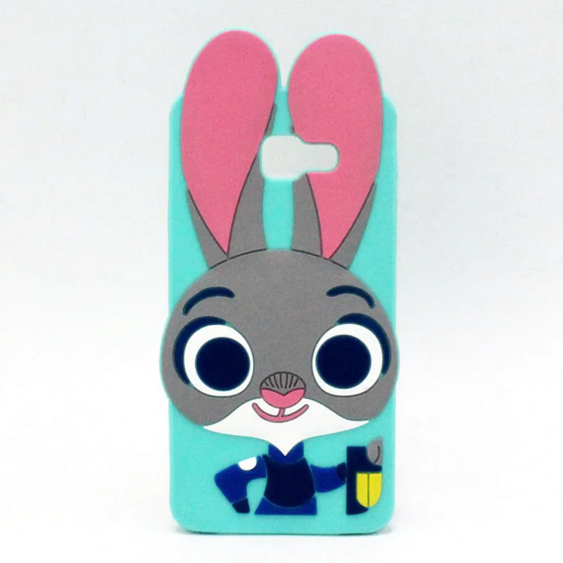 

Cartoon Cute Judy Rabbit Cover Capa For Samsung Galaxy S7 S6 Edge A310 A510F A3 A5 A7 J1 J3 J5 J7 2016 Soft Silicone Phone Cases