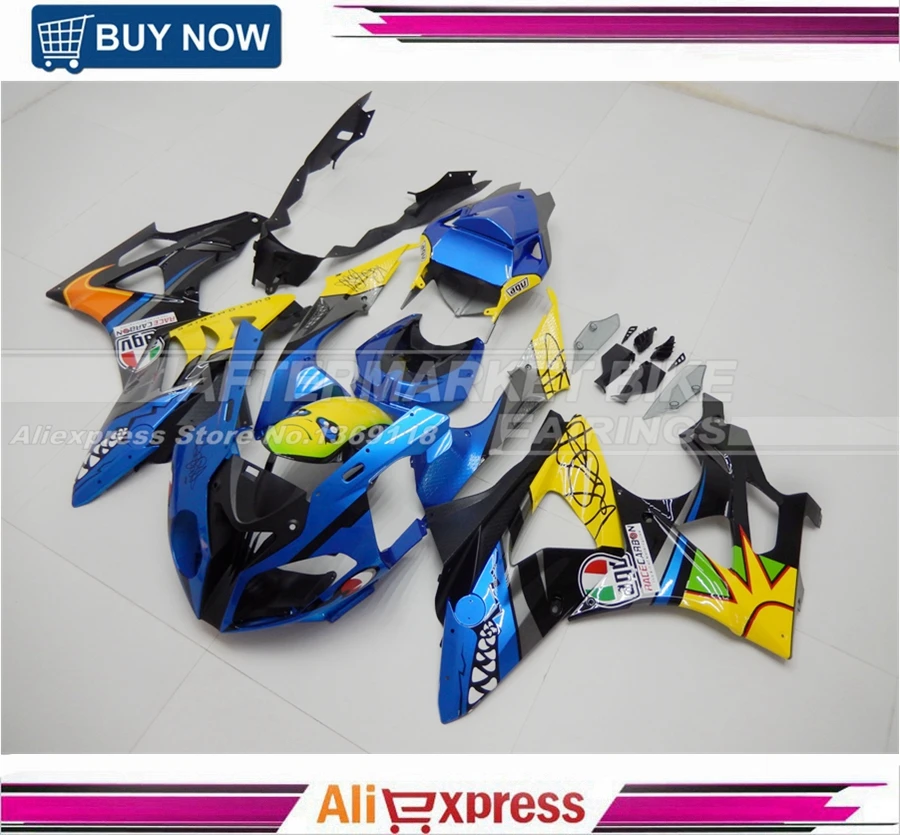 Aftermarket OEM облегающий Кузов для BMW S1000RR дизайн 2009-2014 ABS пластик мотоцикл обтекатель