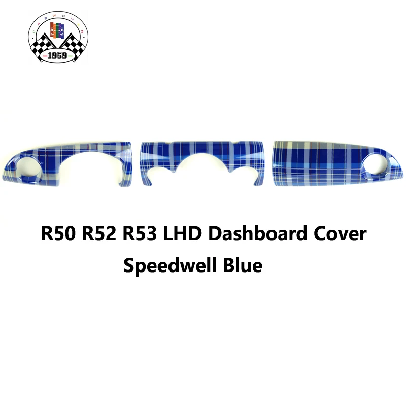 R53 Dashboard Cover Speedwell Blue