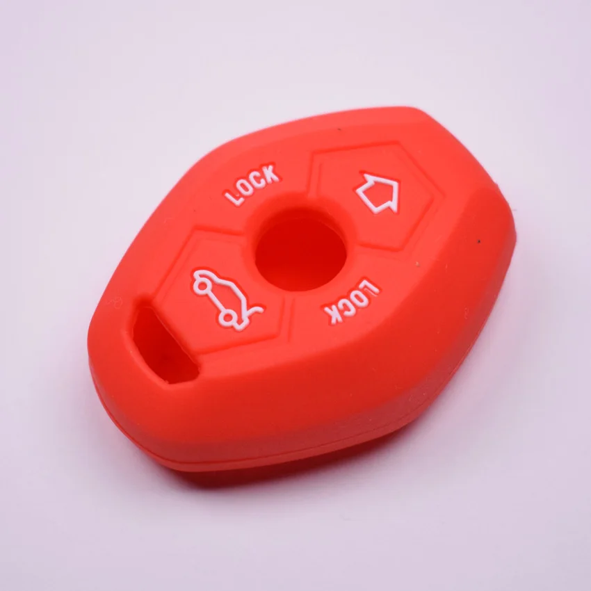 Silicone Car Remote Key Case Cover Shell Bag For X3 X5 Z3 Z4 3 5 7 SERIES 325i E38 E39 E46 E83 etc | Автомобили и мотоциклы