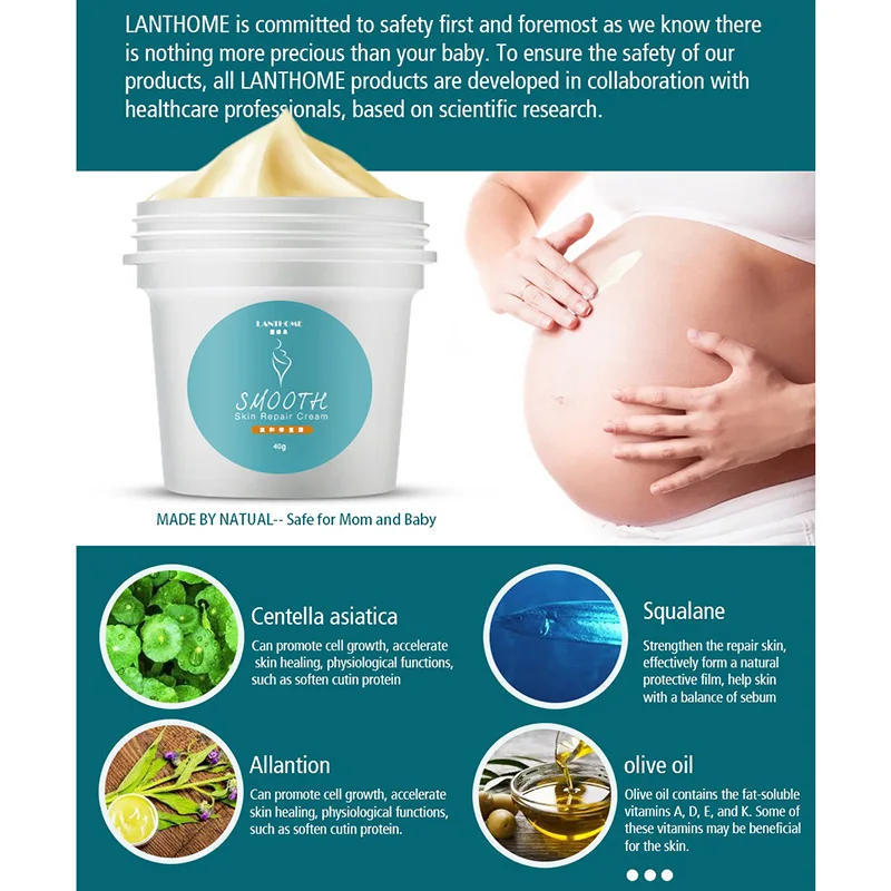 Pregnancy Stretch Marks Remover Cream Acne Scar Removal Skin Repair Firming Body Cream KG66