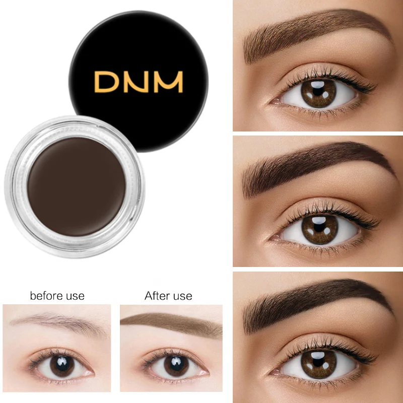 

DNM 11-Color Waterproof Sweat-proof Eyebrow Cream Gel Natural Permanent Modification Eyebrow Shading Eyebrow Korean Eyebrow Eyes