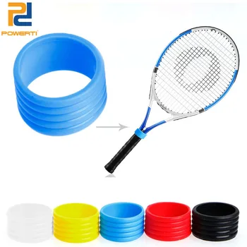 Powerti 20pcs/lot Tennis Racket Handle's Rubber Ring Stretchy Tennis Racket Overgrip 20pcs lot fr214