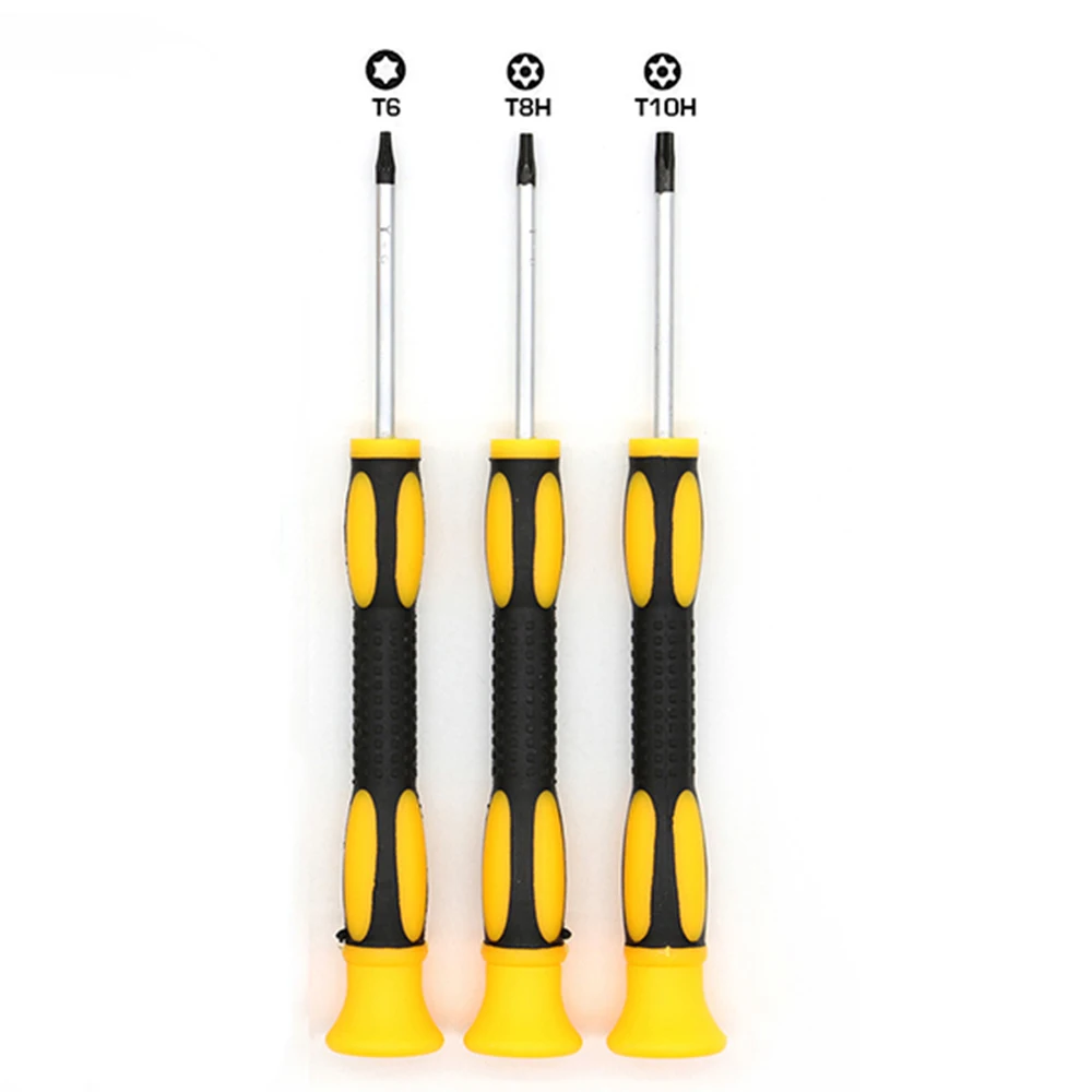 

3 In 1 T6 T8H T10H Screw Driver Set Torx Tools T8 Screwdriver With Hole for Xbox One/ Xbox 360 Wireless Controller Repair Tool