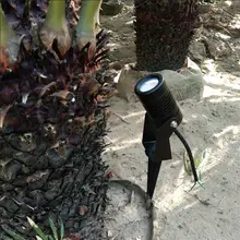 Уличный светодиодный COB лужайка лампа 3 Вт 5 Вт 7 Вт CREE светодиодный садовый ландшафтный светильник с регулируемой яркостью водонепроницаемый светильник ing светодиодный светильник садовая дорожка Точечный светильник s