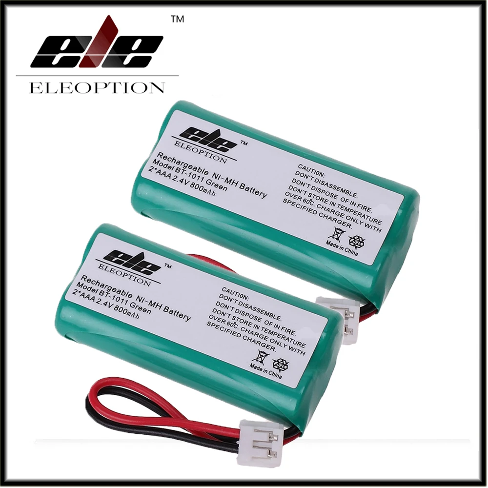 2 pcs Eleoption Cordless Phone Battery for AT&T ATT TL92278 TL92328