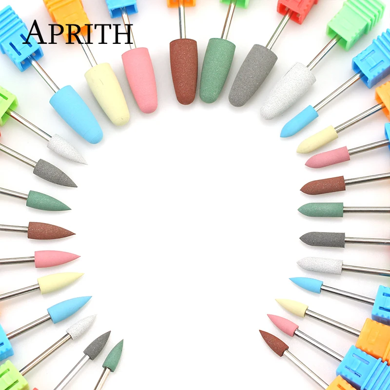 

28 Type Silicon Nail Art Drill Bit Electric Milling Cutter Clean for Manicure Machine Nail Drill Salon File Tool Burr Accessory
