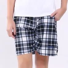 Летние тонкие повседневные шорты для мужчин модный клетчатый узор, эластичная лента; дышащие быстросохнущие Шорты Спортивные Повседневные Шорты