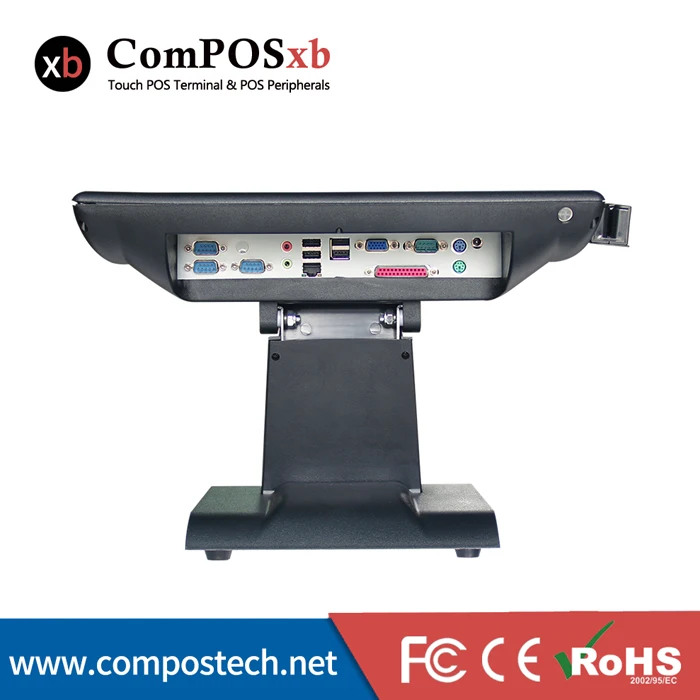 15 дюймов I5 основная плата все в одном pos система кассовый аппарат с MSR дисплей клиента